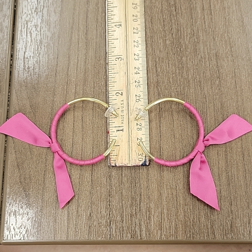 Jcrew Bow Hoops